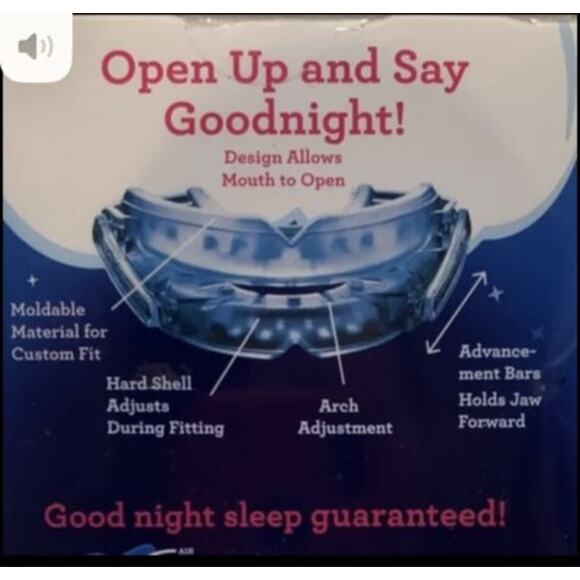 NEW SmartGuard Anti-Snore device Customizable Snore Reducing Mouth Piece Comfort - Picture 2 of 2